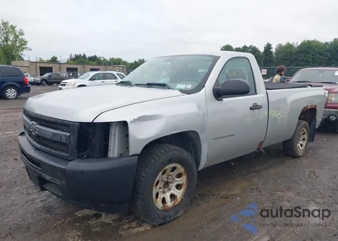 2011 Chevrolet Silverado 1500 Work Truck из США, поврежденный, VIN 1GCNCPEA7BZ370741